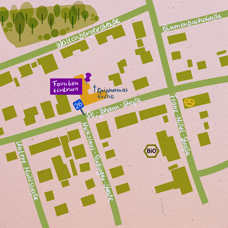 Standort - Lageplan - FAM Allach 